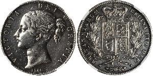 1 Crown United Kingdom of Great Britain and Ireland (1801-1922) Silver Victoria (1819 - 1901)