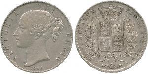 1 Crown United Kingdom of Great Britain and Ireland (1801-1922) Silver Victoria (1819 - 1901)