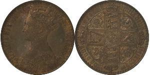 1 Crown United Kingdom of Great Britain and Ireland (1801-1922) Silver Victoria (1819 - 1901)