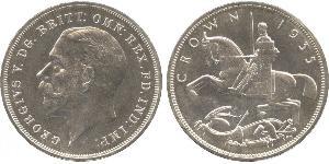 1 Crown United Kingdom of Great Britain and Ireland (1801-1922) Silver George V of the United Kingdom (1865-1936)