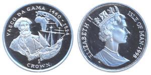 1 Crown Isle of Man  