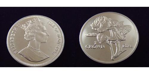 1 Crown Isle of Man  Elizabeth II (1926-2022)