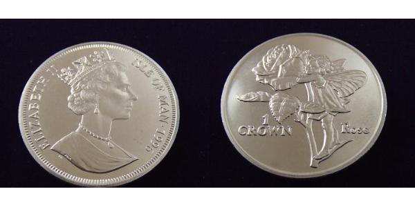 1 Crown Isle of Man  Elizabeth II (1926-2022)