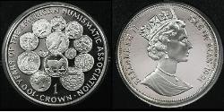 1 Crown Île de Man  Elizabeth II (1926-2022)