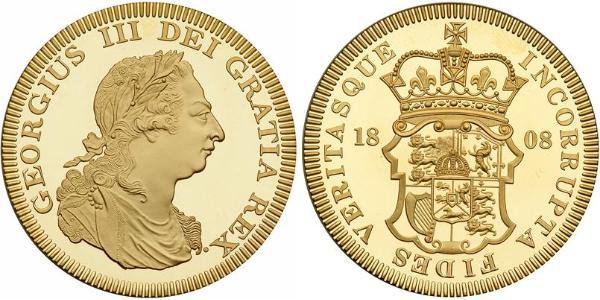 1 Crown 英国 金 喬治三世 (1738-1820)