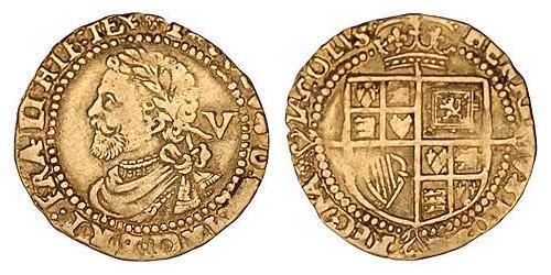 1 Crown 英格兰王国 金 詹姆斯六世及一世 (1566-1625)
