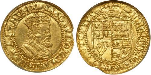 1 Crown 英格兰王国 金 詹姆斯六世及一世 (1566-1625)