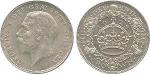 1 Crown United Kingdom (1922-) 銀 乔治五世  (1865-1936)