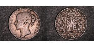 1 Crown 大不列颠及爱尔兰联合王国 (1801 - 1922) 銀 维多利亚 (英国君主)