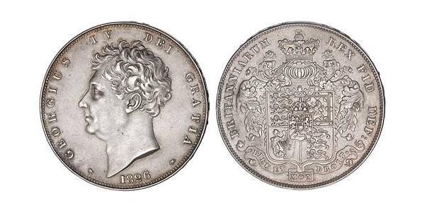 1 Crown 大不列颠及爱尔兰联合王国 (1801 - 1922) 銀 喬治四世 (1762-1830)