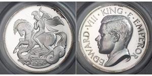 1 Crown 英国 銀 爱德华八世 (1894-1972)