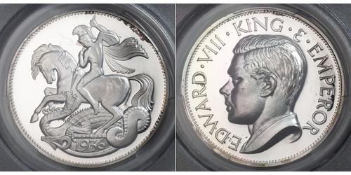 1 Crown 英国 銀 爱德华八世 (1894-1972)