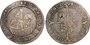 1 Crown 英格兰王国 銀 爱德华六世 (1537 - 1553)