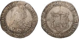 1 Crown 英格兰王国 銀 Elizabeth I (1533-1603)