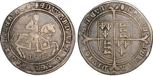 1 Crown 英格兰王国 銀 爱德华六世 (1537 - 1553)