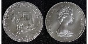 1 Crown 曼島 銅/镍 伊丽莎白二世 (1926-2022)