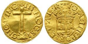 1 Cruzado  Kingdom of Portugal (1139-1910) Gold John III of Portugal (1502-1557)