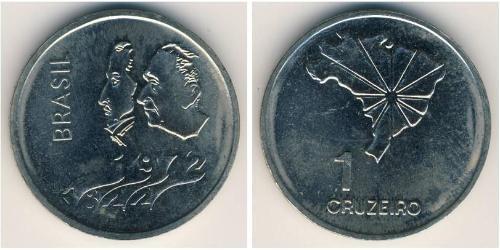 1 Cruzeiro Brésil Cuivre/Nickel 