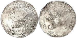 1 Daalder Royaume de Hollande (1806 - 1810) / Royaume des Pays-Bas (1815 - ) Argent 