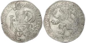 1 Daalder Royaume de Hollande (1806 - 1810) / Royaume des Pays-Bas (1815 - ) Argent 