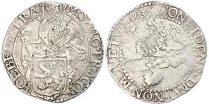 1 Daalder Royaume de Hollande (1806 - 1810) / Royaume des Pays-Bas (1815 - ) Argent 