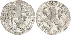 1 Daalder Repubblica delle Sette Province Unite (1581 - 1795) Argento 