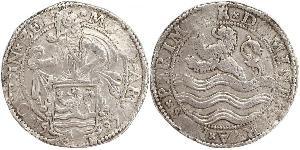 1 Daalder Provincias Unidas de los Países Bajos (1581 - 1795) Plata 