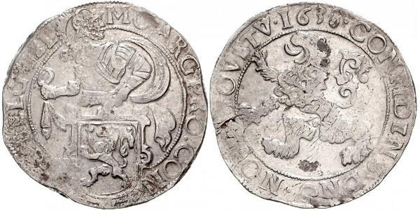 1 Daalder Provincias Unidas de los Países Bajos (1581 - 1795) Plata 