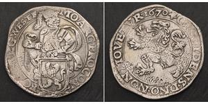 1 Daalder Reino de Holanda (1806 - 1810) / Reino de los Países Bajos (1815 - ) Plata 