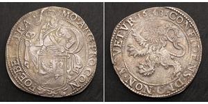 1 Daalder Reino de Holanda (1806 - 1810) / Reino de los Países Bajos (1815 - ) Plata 