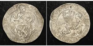 1 Daalder Reino de Holanda (1806 - 1810) / Reino de los Países Bajos (1815 - ) Plata 