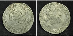 1 Daalder Reino de Holanda (1806 - 1810) / Reino de los Países Bajos (1815 - ) Plata 