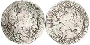 1 Daalder Reino de Holanda (1806 - 1810) / Reino de los Países Bajos (1815 - ) Plata 