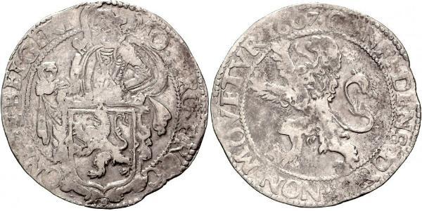 1 Daalder Reino de Holanda (1806 - 1810) / Reino de los Países Bajos (1815 - ) Plata 