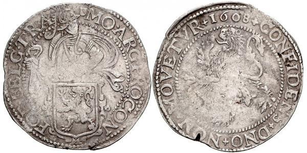 1 Daalder Reino de Holanda (1806 - 1810) / Reino de los Países Bajos (1815 - ) Plata 