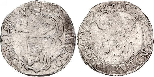 1 Daalder Reino de Holanda (1806 - 1810) / Reino de los Países Bajos (1815 - ) Plata 