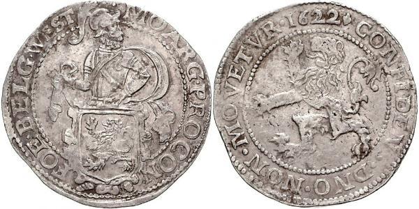 1 Daalder Reino de Holanda (1806 - 1810) / Reino de los Países Bajos (1815 - ) Plata 