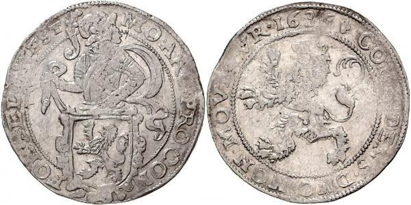 1 Daalder Reino de Holanda (1806 - 1810) / Reino de los Países Bajos (1815 - ) Plata 