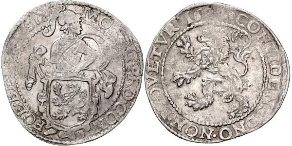1 Daalder Reino de Holanda (1806 - 1810) / Reino de los Países Bajos (1815 - ) Plata 