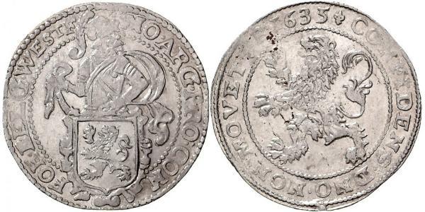 1 Daalder Reino de Holanda (1806 - 1810) / Reino de los Países Bajos (1815 - ) Plata 