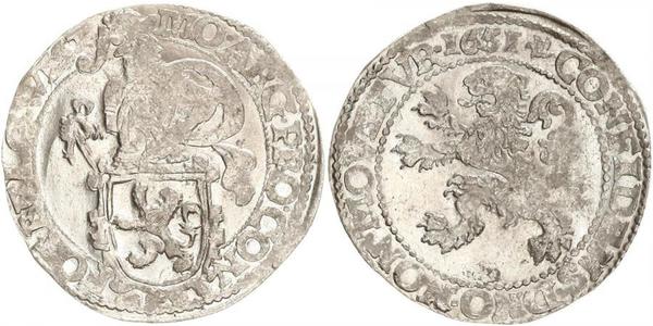 1 Daalder Reino de Holanda (1806 - 1810) / Reino de los Países Bajos (1815 - ) Plata 