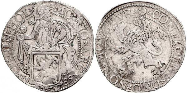 1 Daalder Reino de Holanda (1806 - 1810) / Reino de los Países Bajos (1815 - ) Plata 