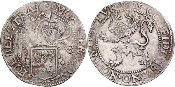 1 Daalder Reino de Holanda (1806 - 1810) / Reino de los Países Bajos (1815 - ) Plata 