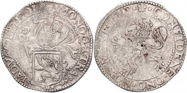 1 Daalder Reino de Holanda (1806 - 1810) / Reino de los Países Bajos (1815 - ) Plata 