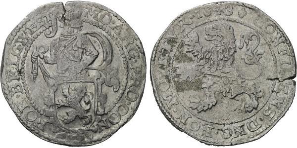 1 Daalder Reino de Holanda (1806 - 1810) / Reino de los Países Bajos (1815 - ) Plata 