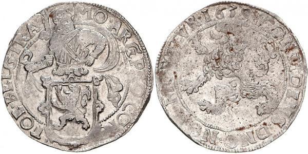 1 Daalder Reino de Holanda (1806 - 1810) / Reino de los Países Bajos (1815 - ) Plata 