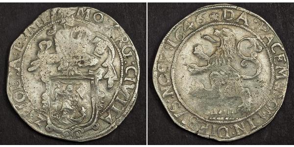 1 Daalder Niederlande Silber 