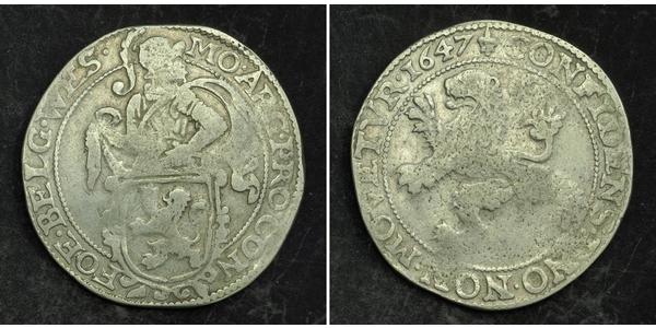 1 Daalder Королевство Голландия (1806 - 1810) / Королевство Нидерланды (1815 - ) Серебро 
