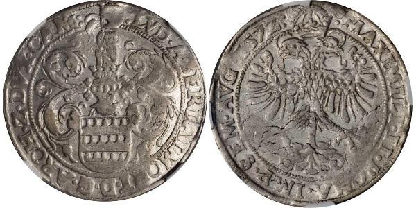 1 Daalder Королевство Нидерланды (1815 - ) Серебро Maximilian II, Holy Roman Emperor (1527- 1576)