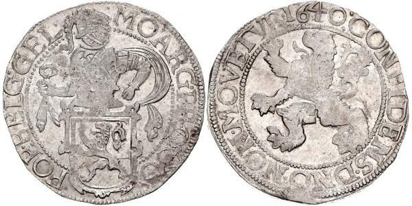 1 Daalder Республика Соединённых провинций (1581 - 1795) Серебро 